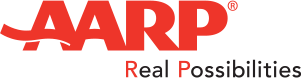 AARP Logo with motto: Real Possibilities