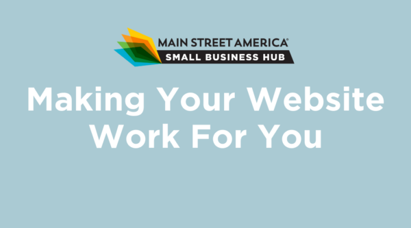 Making Your Website Work For You