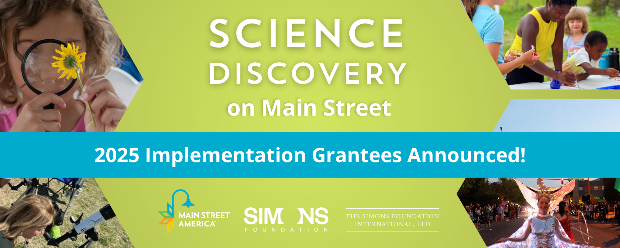 Science Discovery on Main Street 2025 Implementation Grantees Announced!